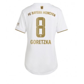Bayern Munich Leon Goretzka #8 kläder Kvinnor 2022-23 Bortatröja Kortärmad